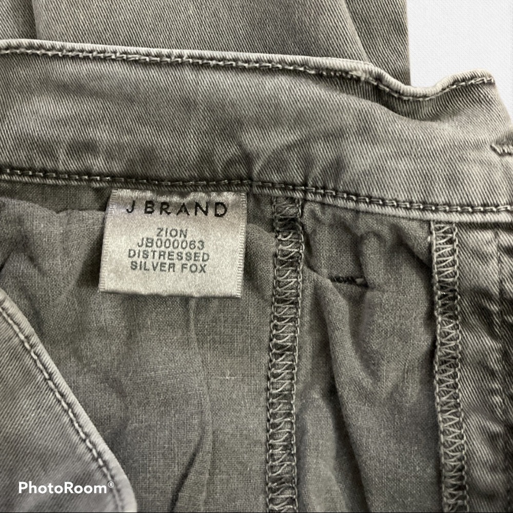 J Brand Zion Button Pocket Crop Skinny Pants - Picture 7 of 7